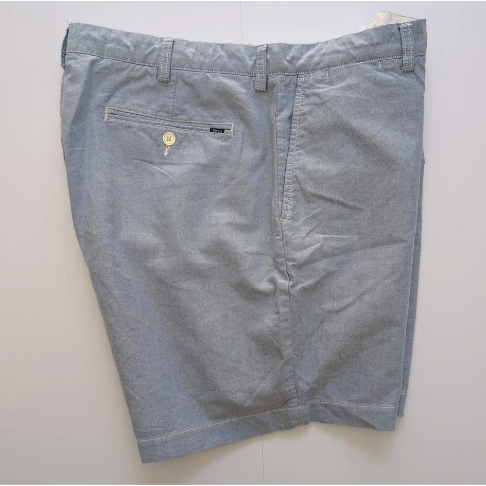 Polo Ralph Lauren Golf Shorts Mens 36 Blue Heather Classic Preppy Resortwear